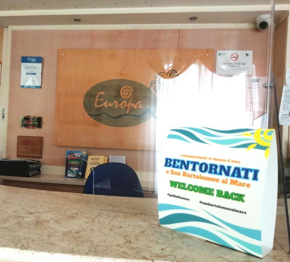 Hotel Europa San Bartolomeo Al Mare Esterno foto